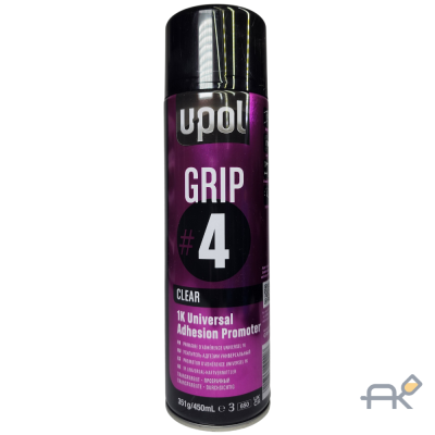 Аэрозоль U-POL GRIP 4 грунт улучшитель адгезии универсальный 0.45 мл